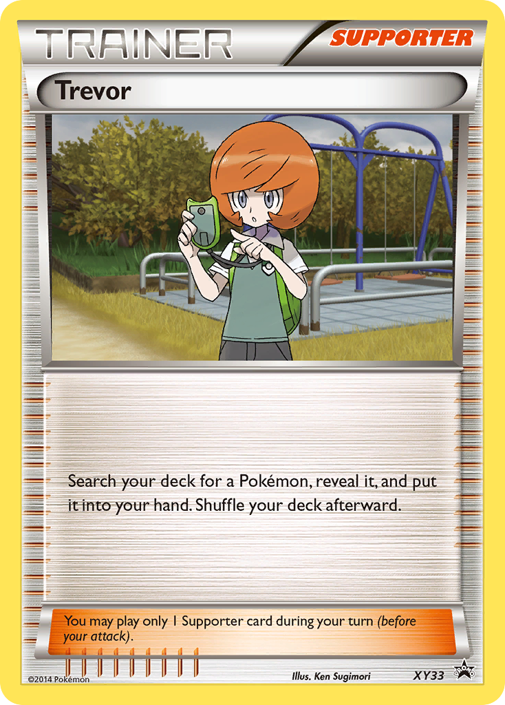 Trevor (XY33) [XY: Black Star Promos] - Destination Retro