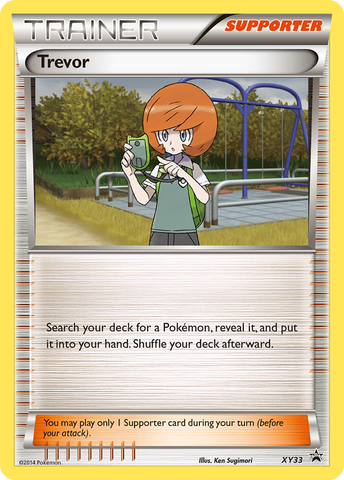 Trevor (XY33) [XY: Black Star Promos] - Destination Retro
