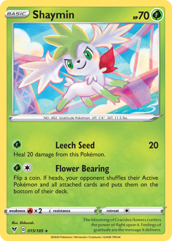 Shaymin (15) [Sword & Shield: Vivid Voltage] - Destination Retro