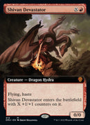 Shivan Devastator (Extended Art) [Dominaria United] - Destination Retro