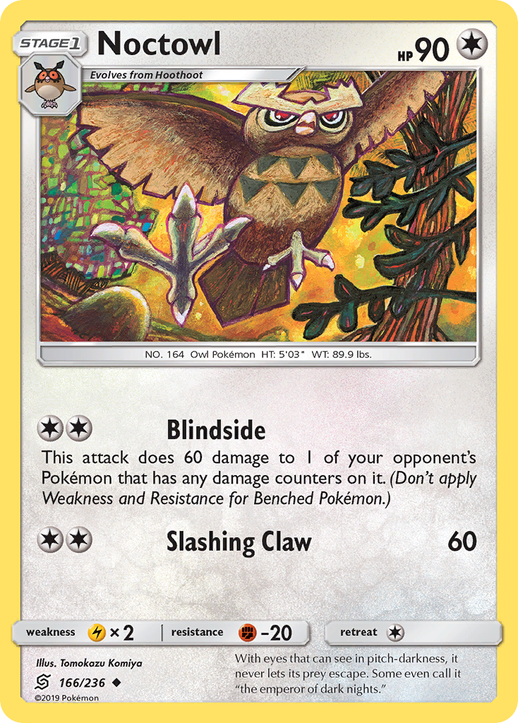 Noctowl (166/236) [Sun & Moon: Unified Minds] - Destination Retro