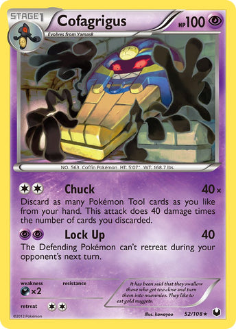 Cofagrigus (Cracked Ice Holo) (52/108) [Theme Deck Exclusives] - Destination Retro