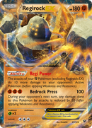 Regirock EX (43/124) [XY: Fates Collide] - Destination Retro