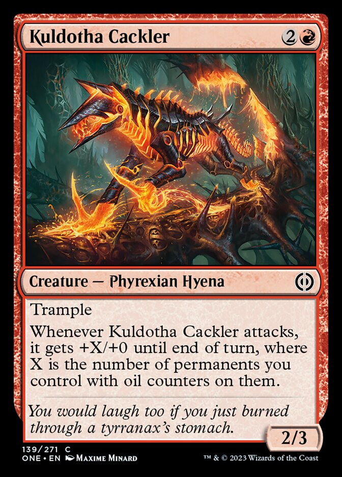 Kuldotha Cackler [Phyrexia: All Will Be One] - Destination Retro