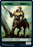 Centaur // Wolf Double-sided Token [Innistrad: Midnight Hunt Commander] - Destination Retro