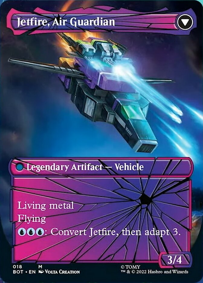 Jetfire, Ingenious Scientist // Jetfire, Air Guardian (Shattered Glass) [Universes Beyond: Transformers] - Destination Retro