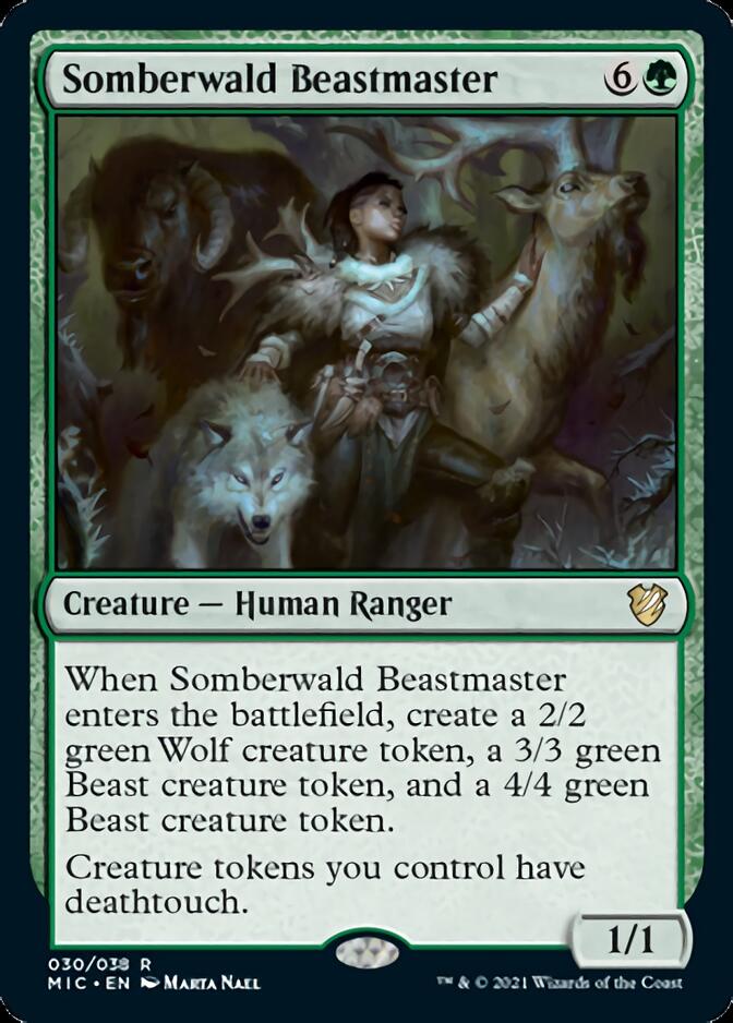 Somberwald Beastmaster [Innistrad: Midnight Hunt Commander] - Destination Retro