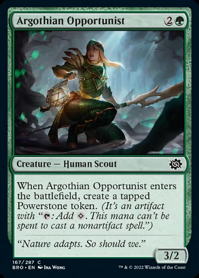 Argothian Opportunist [The Brothers' War] - Destination Retro