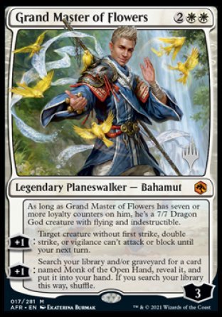 Grand Master of Flowers (Promo Pack) [Dungeons & Dragons: Adventures in the Forgotten Realms Promos] - Destination Retro