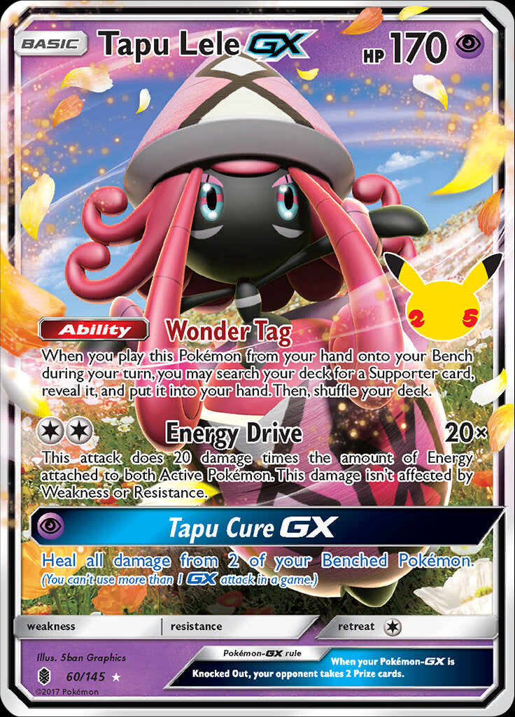 Tapu Lele GX (60/145) [Celebrations: 25th Anniversary - Classic Collection] - Destination Retro