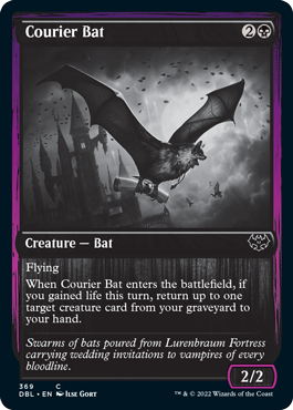 Courier Bat [Innistrad: Double Feature] - Destination Retro