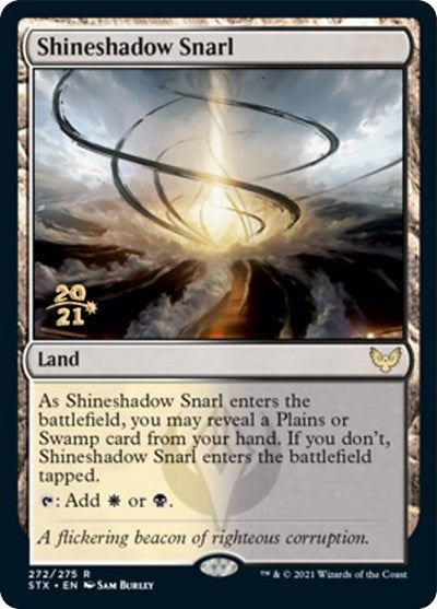 Shineshadow Snarl [Strixhaven: School of Mages Prerelease Promos] - Destination Retro