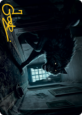 Primal Adversary Art Card (Gold-Stamped Signature) [Innistrad: Midnight Hunt Art Series] - Destination Retro