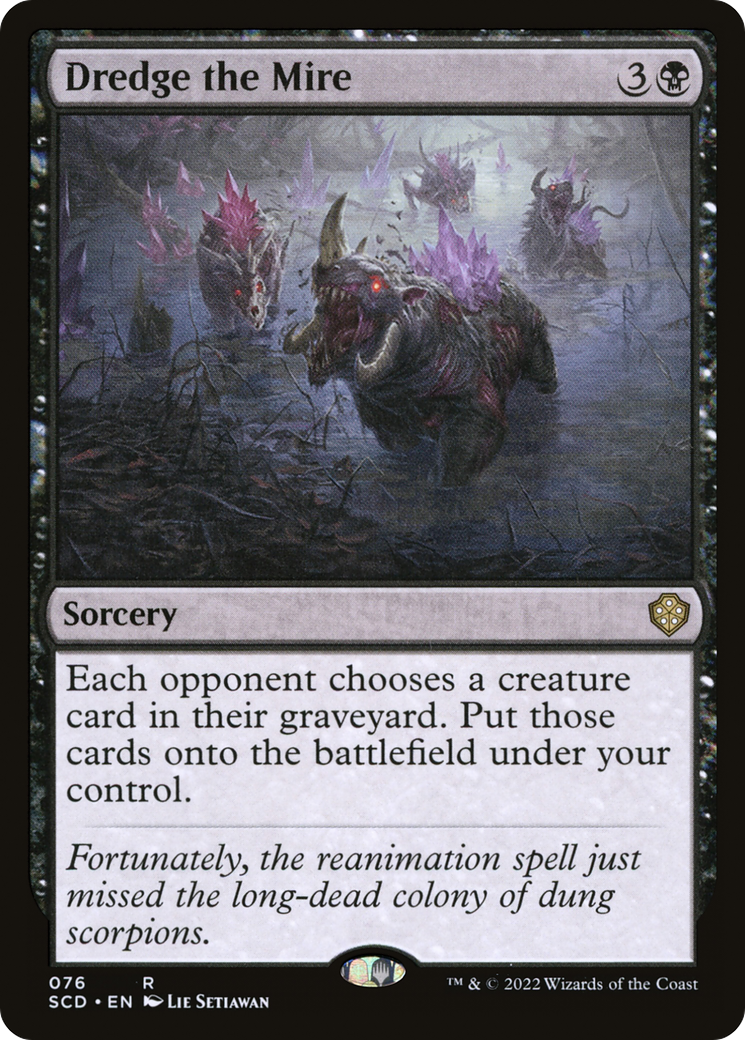 Dredge the Mire [Starter Commander Decks] - Destination Retro