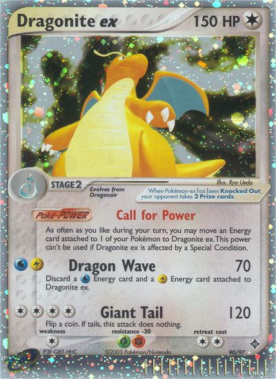 Dragonite ex (90/97) [EX: Dragon] - Destination Retro