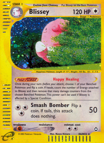 Blissey (H6/H32) [Aquapolis] - Destination Retro