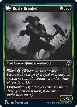 Burly Breaker // Dire-Strain Demolisher [Innistrad: Double Feature] - Destination Retro