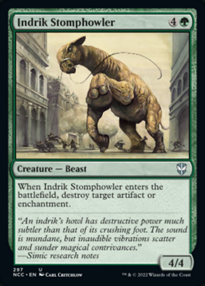Indrik Stomphowler [Streets of New Capenna Commander] - Destination Retro