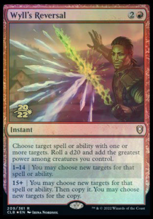 Wyll's Reversal [Commander Legends: Battle for Baldur's Gate Prerelease Promos] - Destination Retro