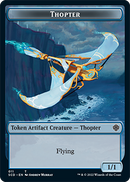 Pegasus // Thopter Double-Sided Token [Starter Commander Decks] - Destination Retro