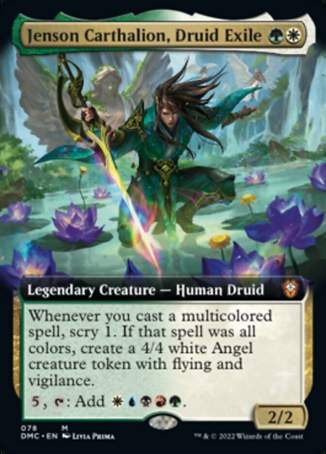 Jenson Carthalion, Druid Exile (Extended) [Dominaria United Commander] - Destination Retro