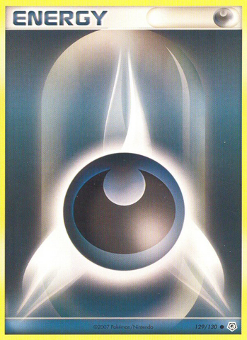 Darkness Energy (129/130) [Diamond & Pearl: Base Set] - Destination Retro