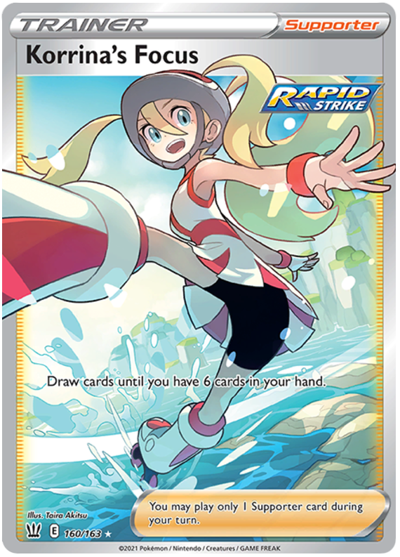 Korrina’s Focus (160/163) [Sword & Shield: Battle Styles] - Destination Retro