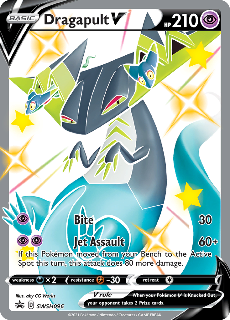 Dragapult V (SWSH096) [Sword & Shield: Black Star Promos] - Destination Retro