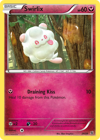 Swirlix (24/39) [XY: Kalos Starter Set] - Destination Retro