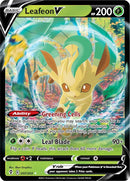 Leafeon V (007/203) [Sword & Shield: Evolving Skies] - Destination Retro