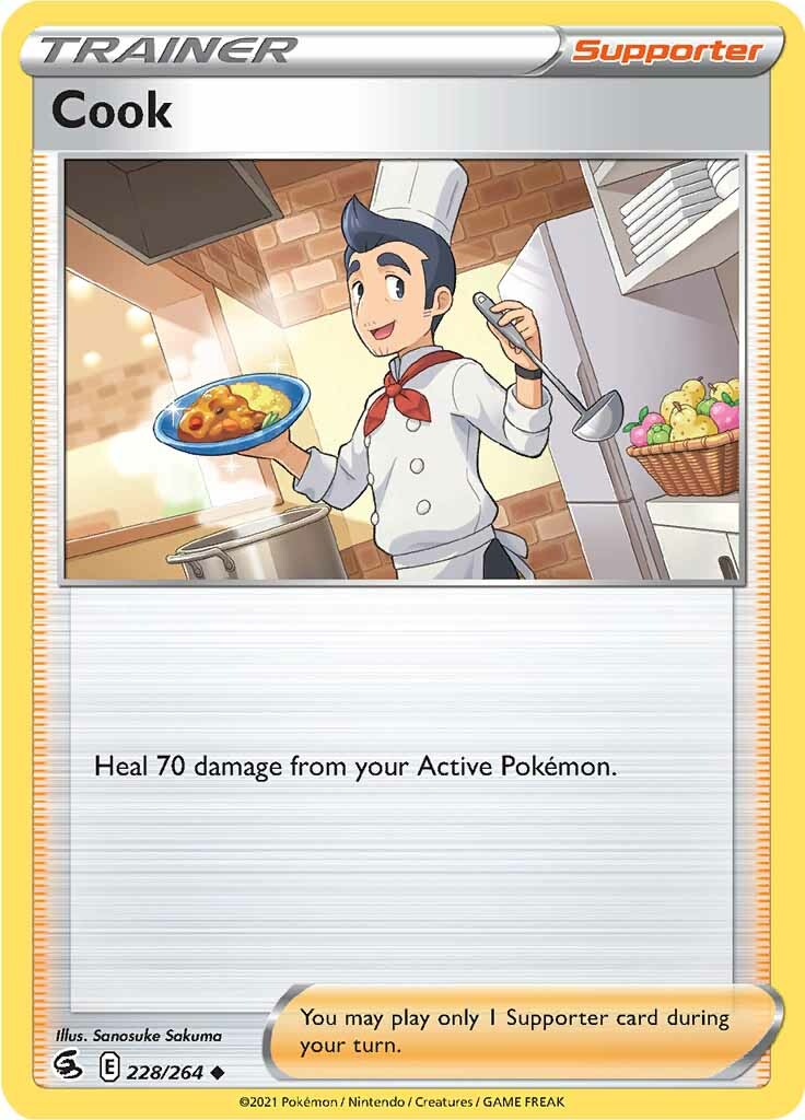 Cook (228/264) [Sword & Shield: Fusion Strike] - Destination Retro