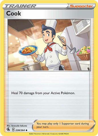 Cook (228/264) [Sword & Shield: Fusion Strike] - Destination Retro