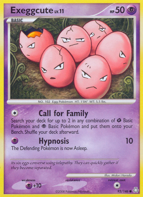 Exeggcute (93/146) [Diamond & Pearl: Legends Awakened] - Destination Retro
