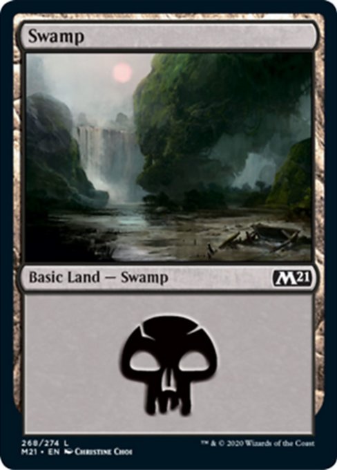 Swamp (268) [Core Set 2021] - Destination Retro