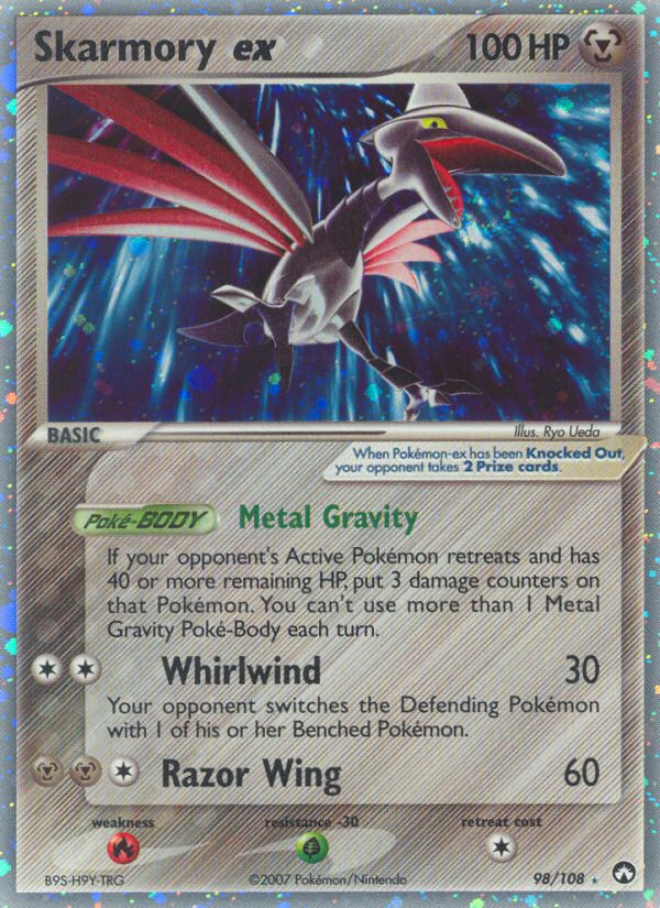 Skarmory ex (98/108) [EX: Power Keepers] - Destination Retro