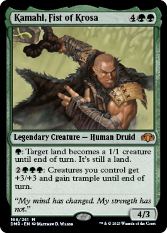 Kamahl, Fist of Krosa [Dominaria Remastered] - Destination Retro