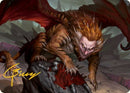 Manticore Art Card (Gold-Stamped Signature) [Dungeons & Dragons: Adventures in the Forgotten Realms Art Series] - Destination Retro