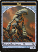 Myr // Thopter Double-Sided Token [Phyrexia: All Will Be One Commander Tokens] - Destination Retro