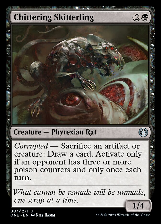 Chittering Skitterling [Phyrexia: All Will Be One] - Destination Retro