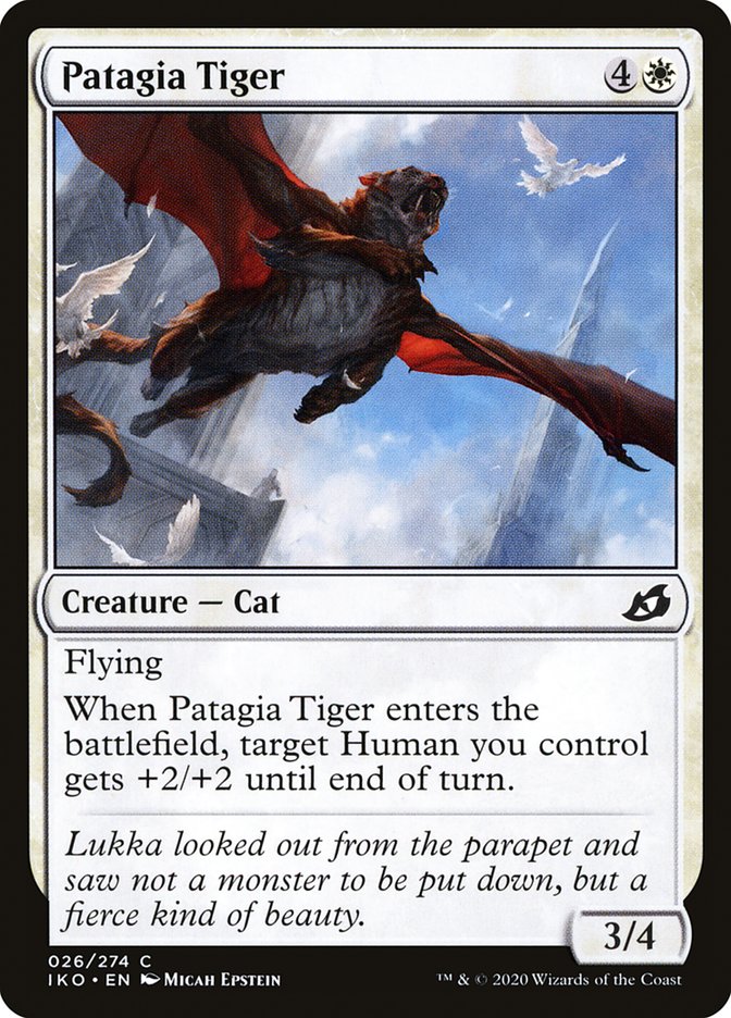 Patagia Tiger [Ikoria: Lair of Behemoths] - Destination Retro