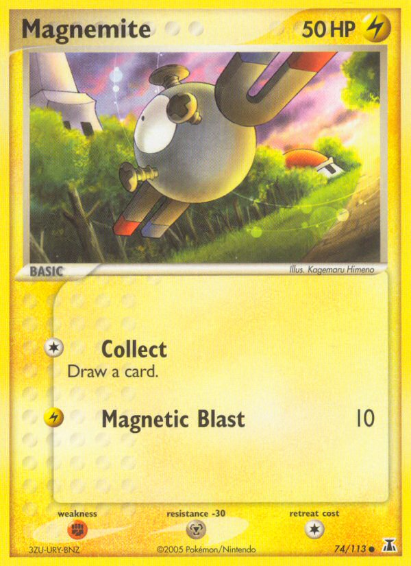 Magnemite (74/113) [EX: Delta Species] - Destination Retro