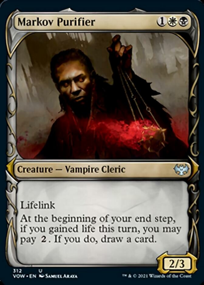 Markov Purifier (Showcase Fang Frame) [Innistrad: Crimson Vow] - Destination Retro