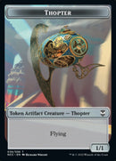 Thopter // Treasure (013) Double-sided Token [Streets of New Capenna Commander Tokens] - Destination Retro