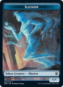Illusion // Plant Double-sided Token [Zendikar Rising Tokens] - Destination Retro