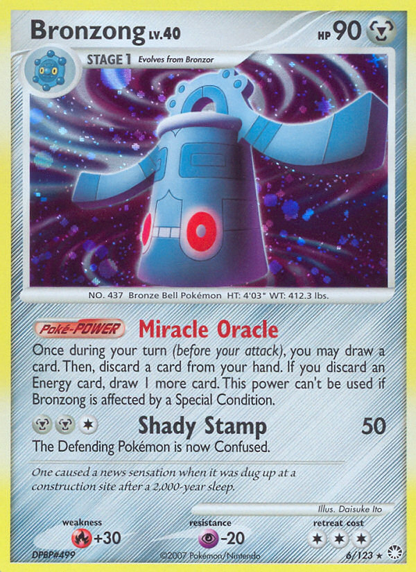 Bronzong (6/123) [Diamond & Pearl: Mysterious Treasures] - Destination Retro