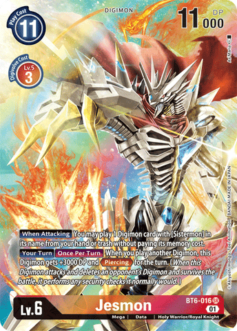Jesmon [BT6-016] (Alternate Art) [Double Diamond] - Destination Retro