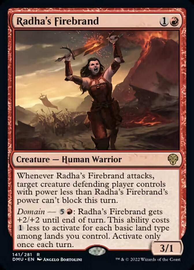 Radha's Firebrand [Dominaria United] - Destination Retro