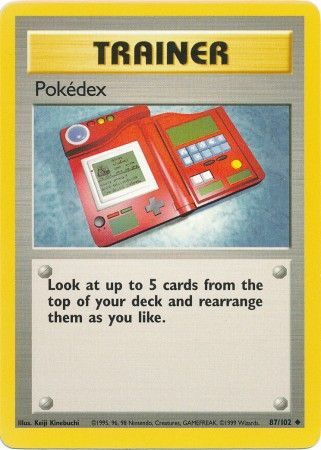 Pokedex (87/102) [Base Set Unlimited] - Destination Retro