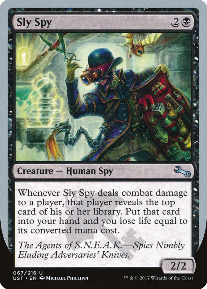 Sly Spy ("Spies Nimbly Eluding Adversaries' Knives") [Unstable] - Destination Retro