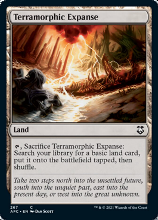 Terramorphic Expanse [Dungeons & Dragons: Adventures in the Forgotten Realms Commander] - Destination Retro